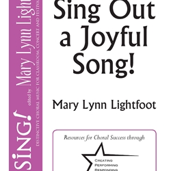 Sing Out a Joyful Song by Lightfoot Mary Lynn for SSA and Piano