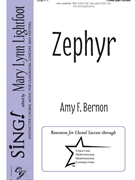 Zephyr by Bernon Amy F for SAB and Piano