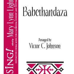 Babethandaza by Johnson Victor C for SATB a cappella
