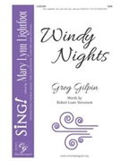 Windy Nights by Gilpin Greg for SAB and Piano