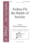 Joshua Fit the Battle of Jericho by - Robinson Russell L - for 3-Part Mixed and Piano (Trad Spiritual)