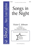 Songs in the Night by Johnson Victor C Blake and Longfellow for SATB and Piano