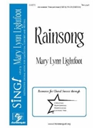 Rainsong by Lightfoot Mary Lynn for 2-Part and Piano