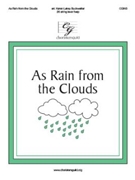 As Rain from the Clouds by Spilman Jonathan - Buckwalter Karen - for Harp Part