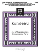 Rondeau by Mouret Jean-Joseph - Sherman Arnold B - for Instrumental Parts