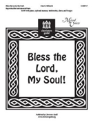 Bless The Lord My Soul by Edwards Dan for Instrumental Parts (Repro Pts)