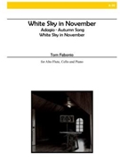 White Sky In November for Alto Flute Cello and Piano by Febonio Tom for