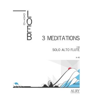 Three Meditations for Solo Alto Flute