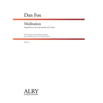 Meditation for Alto Clarinet (or Basset Horn) and Piano