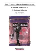 A Christmas Collection for Bass Clarinet Trio by Traditional - Knezovich William / - for