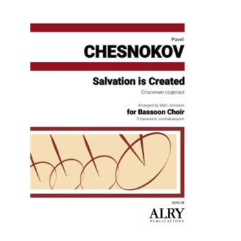 Salvation is Created for 5 Bassoons and Contrabassoon