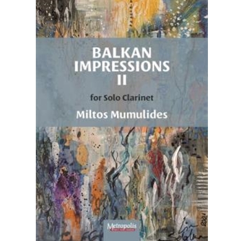 Balkan Impressions II for Clarinet Solo