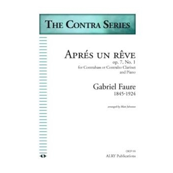Apres un Reve for Contra Clarinet and Piano