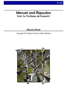 Menuet and Rigaudon from 'Le Tombeau de Couperin' by Ravel Maurice - Johnston Matt - for