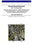 Grand Divertissement From Nutcracker by Tchaikovsky Pyotr Ilyich - Gibson John - for Clarinet Choir