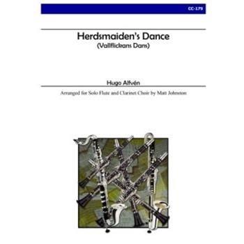 Herdsmaiden's Dance for Solo Flute and Clarinet Choir