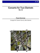 Concerto for Two Clarinets Op. 35 by Krommer Franz - Johnston Matt - for