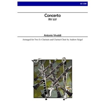 Concerto for Two E-flat Clarinets and Clarinet Choir