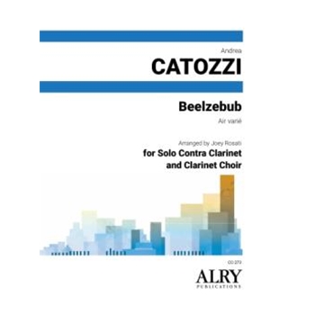 Beelzebub for Solo Contra Clarinet and Clarinet Choir