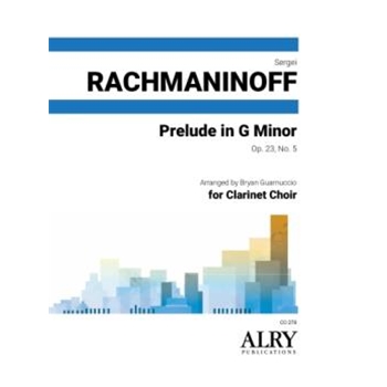 Prelude in G Minor, Op. 23, No. 5 for Clarinet Choir