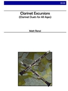 Clarinet Excursions for Clarinet Duet by Renzi Matt for