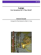 Largo from New World Symphony for Wind Quintet by Dvorak Antonin - Craig Mark A - for