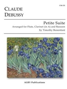 Petite Suite for Flute Clarinet and Bassoon by Debussy Claude - Bonenfant Timothy - for