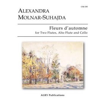 Fleurs d'autumne for Two Flutes, Alto Flute and Cello