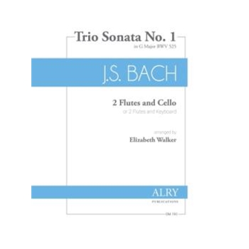 Trio Sonata No. 1 in G Major, BWV 525 for Two Flutes and Cello