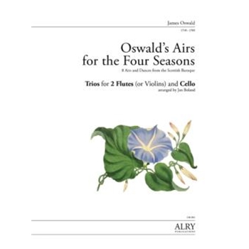8 Airs for the Four Seasons for Two Flutes (or Violins) and Cello