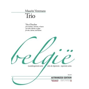 Trio for Oboe, Clarinet and Bassoon (Score and Parts)