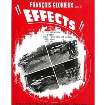 Effects, Op.11 for Flute, Percussion and Piano