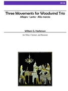 Three Movements for Woodwind Trio by Harbinson William for