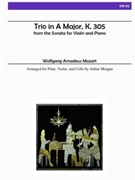 Trio in A Major KV305 by Mozart Wolfgang Amadeus - Morgan Arthur - for
