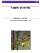 Andante and Rondo by Weber Carl Maria von - Waln Ronald L. - for