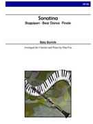 Sonatina for Clarinet and Piano by Bartok Bela - Fox Dan - for