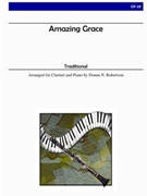Amazing Grace (Clarinet and Piano) by - Robertson Donna N. - for