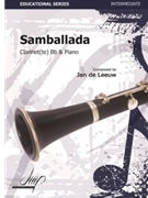 Samballada for Clarinet and Piano by de Leeuw Jan for