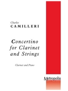 Concertino for Clarinet (Piano Reduction) by Camilleri Charles for
