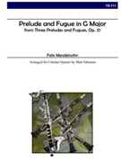 Prelude and Fugue in G Major by Mendelssohn Felix - Johnston Matt - for