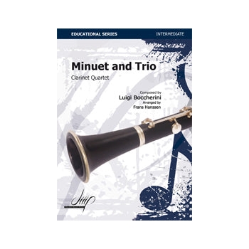Minuet and Trio for Clarinet Quartet