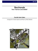 Bacchanale from "Samson and Delilah" (Clarinet QT/Piano) by Saint-Saens Camille - Johnston Matt - for