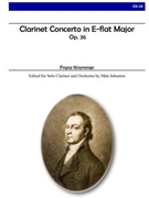 Clarinet Concerto in E-flat Major Op. 36 by Krommer Franz - Johnston Matt - for