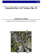 Concerto No. 1 in F minor Op. 73 by Weber Carl Maria von - Johnston Matt - for