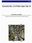 Concerto No. 2 in E-flat major Op. 74 by Weber Carl Maria von - Johnston Matt - for
