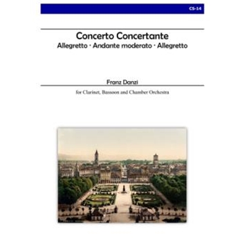Concerto Concertante for Solo Clarinet, Bassoon and Chamber Orchestra