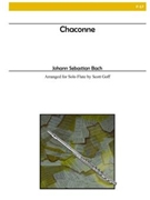 Chaconne by Bach Johann Sebastian - Goff Scott - for Flute Solo