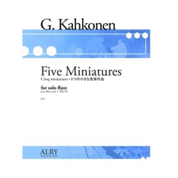 Miniatures for Solo Flute