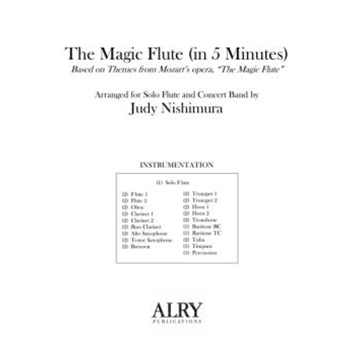 The Magic Flute in 5 Minutes (Flute and Concert Band) (Full Score ONLY)