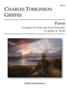 Poem by Griffes Charles Tomlinson - Webb Robert K. - for Full Score